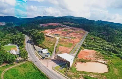 Terreno à venda, 375 m² por r$ 410.000,00 - ponta aguda - blumenau/sc