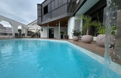 Cobertura com 4 dormitórios à venda, 729 m² por r$ 6.000.000,00 - ponta aguda - blumenau/sc