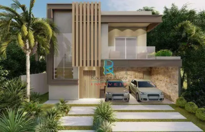 Casa com 4 dormitórios à venda, 239 m² por r$ 1.500.000,00 - cidade alpha - eusébio/ce