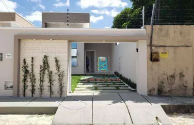 Casa com 3 dormitórios à venda, 104 m² por r$ 550.000,00 - guaribas - eusébio/ce