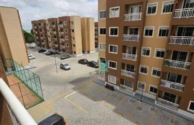 Apartamento com 2 dormitórios à venda, 48 m² por r$ 205.000,00 - messejana - fortaleza/ce
