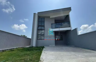 Casa com 3 dormitórios à venda, 140 m² por r$ 650.000,00 - mangabeira - eusébio/ce