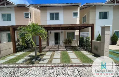 Casa com 4 dormitórios, 132 m² - venda por r$ 750.000,00 ou aluguel por r$ 4.734,30/mês - pires façanha - eusébio/ce