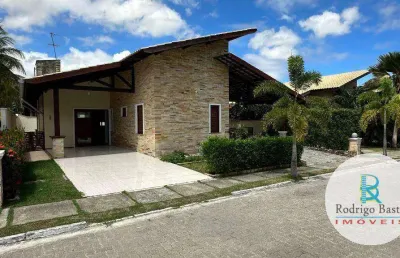 Casa com 3 dormitórios, 206 m² - venda por r$ 1.100.000,00 ou aluguel por r$ 6.381,48/mês - eusébio - eusébio/ce