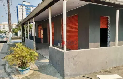 Loja para alugar, 200 m² por r$ 7.000,00/mês - canto do forte - praia grande/sp