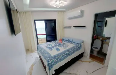 Apartamento com 2 dormitórios à venda, 55 m² por r$ 495.000,00 - balneário pires - praia grande/sp