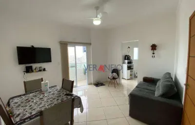 Apartamento com 2 dormitórios à venda, 62 m² por r$ 368.000,00 - caiçara - praia grande/sp