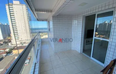 Apartamento com 2 dormitórios à venda, 65 m² por r$ 460.000,00 - mirim - praia grande/sp