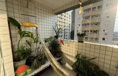 Apartamento com 2 dormitórios à venda, 65 m² por r$ 400.000,00 - vila guilhermina - praia grande/sp