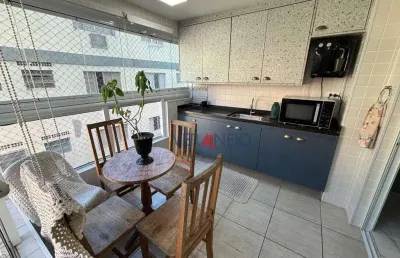 Apartamento com 2 dormitórios à venda, 84 m² por r$ 650.000,00 - boqueirão - praia grande/sp