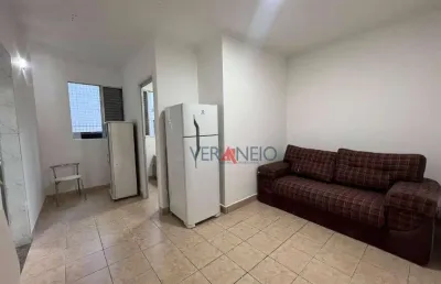 Kitnet com 1 dormitório à venda, 29 m² por r$ 189.000,00 - vila assunção - praia grande/sp