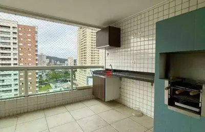 Apartamento com 2 dormitórios à venda, 84 m² por r$ 600.000,00 - canto do forte - praia grande/sp