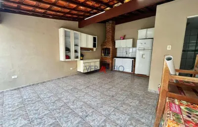 Casa com 2 dormitórios para alugar, 100 m² por r$ 2.500/mês - vila antártica - praia grande/sp