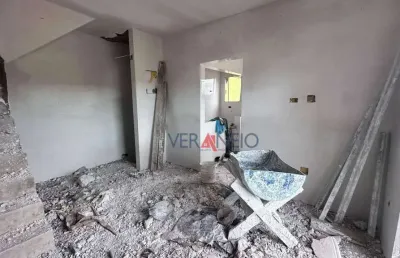 Sobrado com 3 dormitórios à venda, 90 m² por r$ 460.000,00 - jardim alice - praia grande/sp