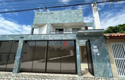 Casa com 2 dormitórios à venda por r$ 380.000,00 - jardim imperador - praia grande/sp
