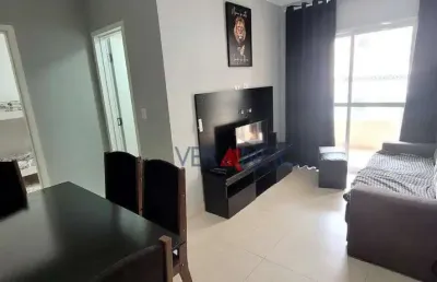 Apartamento com 1 dormitório à venda, 41 m² por r$ 320.000,00 - vila balneária - praia grande/sp