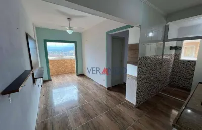 Apartamento com 1 dormitório à venda, 36 m² por r$ 325.000,00 - maracanã - praia grande/sp