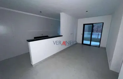 Apartamento com 1 dormitório à venda, 52 m² por r$ 365.000,00 - maracanã - praia grande/sp