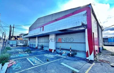 Galpão para alugar, 570 m² por r$ 55.000,00/mês - aviação - praia grande/sp