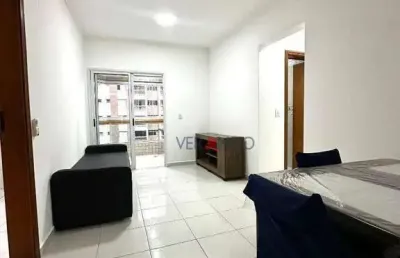 Apartamento com 1 dormitório à venda, 49 m² por r$ 355.000,00 - tupi - praia grande/sp