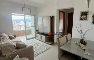 Apartamento com 2 dormitórios à venda, 68 m² por r$ 550.000,00 - aviação - praia grande/sp