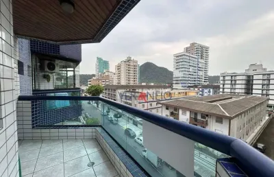 Apartamento com 2 dormitórios à venda, 90 m² por r$ 480.000,00 - canto do forte - praia grande/sp