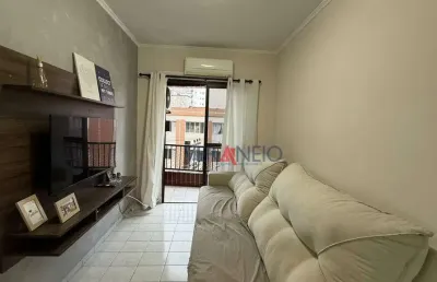 Apartamento com 1 dormitório à venda, 49 m² por r$ 290.000,00 - vila guilhermina - praia grande/sp