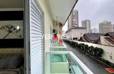 Village com 3 dormitórios à venda por r$ 690.000,00 - canto do forte - praia grande/sp