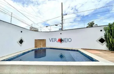 Casa com 3 dormitórios à venda, 160 m² por r$ 1.330.000,00 - vilamar - praia grande/sp