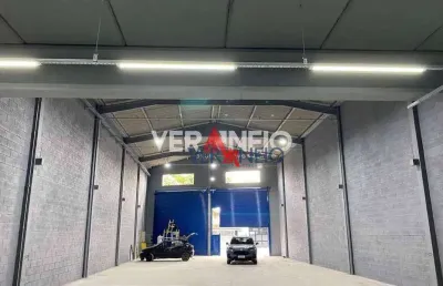Galpão para alugar, 471 m² por r$ 20.000,00/mês - boqueirão - praia grande/sp