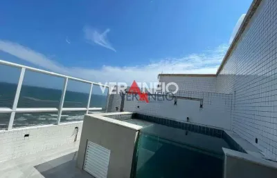 Cobertura com 4 dormitórios à venda, 190 m² por r$ 1.980.000,00 - vila assunção - praia grande/sp