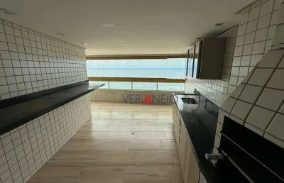 Apartamento com 3 dormitórios à venda, 140 m² por r$ 1.700.000,00 - aviação - praia grande/sp