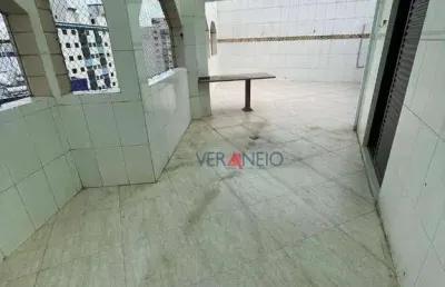 Cobertura com 4 dormitórios à venda, 173 m² por r$ 580.000,00 - ocian - praia grande/sp