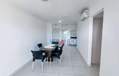Apartamento com 2 dormitórios para alugar, 135 m² por r$ 5.800,00/mês - boqueirão - praia grande/sp