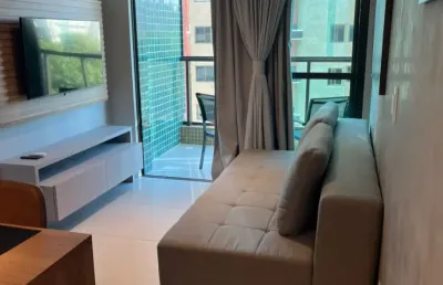 Oportunidade de ter seu quarto e sala na melhor localização de maceió, seja para morar ou investi. próximo a cadeira gigante ponto turístico, supermercado palato e unicompra, 400m da praia de ponta ve