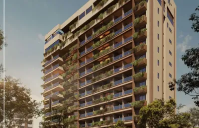 Vendo apartamento quarto e sala em construção com entrega em agosto de 2027. a localização privilegiada, as áreas comuns com diversas comodidades e os apartamentos espaçosos valorizam seu tempo, sua q