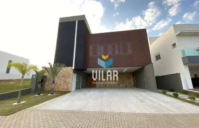 Casa com 4 dormitórios à venda, 348 m² por r$ 3.000.000,00 - alphaville nova esplanada 3 - votorantim/sp