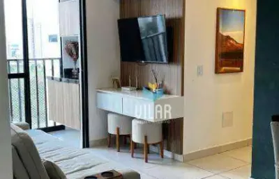 Apartamento com 2 dormitórios à venda, 55 m² por r$ 550.000,00 - fit campolim - sorocaba/sp