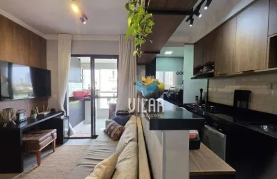 Apartamento com 2 dormitórios à venda, 54 m² por r$ 585.000 - parque campolim - sorocaba/sp