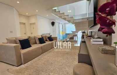 Sobrado com 3 dormitórios à venda, 280 m² por r$ 2.100.000,00 - condomínio residencial colinas do sol - sorocaba/sp