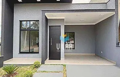 Casa com 3 dormitórios à venda, 100 m² por r$ 670.000,00 - condomínio residencial villaggio ipanema i - sorocaba/sp