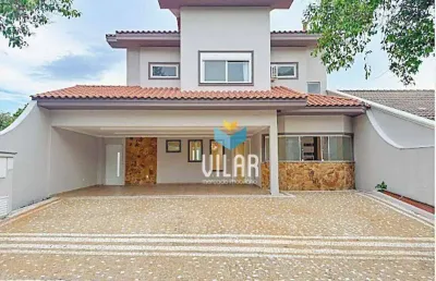 Sobrado com 4 dormitórios à venda, 401 m² por r$ 2.500.000,00 - condomínio lago da boa vista - sorocaba/sp