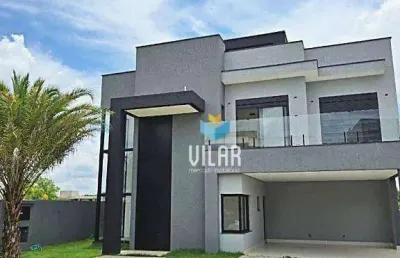 Sobrado com 4 suítes à venda, 360 m² por r$ 2.790.000 - alphaville nova esplanada - votorantim/sp