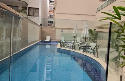 Oportunidade no flamengo apartamento com 2 suítes em condomínio completo.