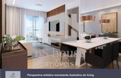 Apartamento 2 dormitórios,1 suíte, 2 vagas e varanda gourmet