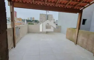 Cobertura 'sem condomínio' à venda, 88m² - jardim stella