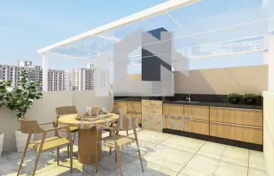 Cobertura sem condomínio - 81m² - 2 dorms - 1 vaga - v. luzita