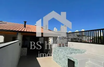 Cobertura 129m² - nova e pronta para moradia - jardim - santo andré