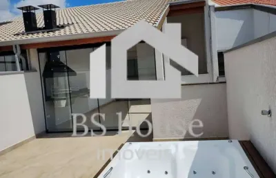 Cobertura com jacuzzi: 3 dormitórios, 2 vagas, no bairro paraíso