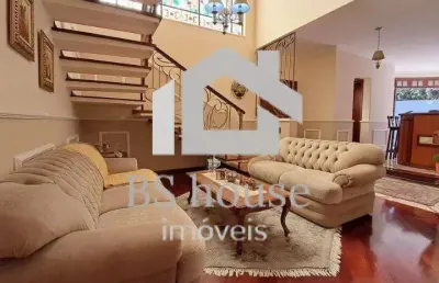 Sobrado com 4 dormitórios e 5 banheiros, 393 m² no jardim são caetano
